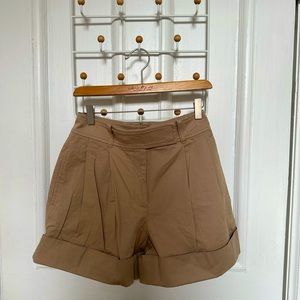 Club Monaco High-Waist Pleated Short